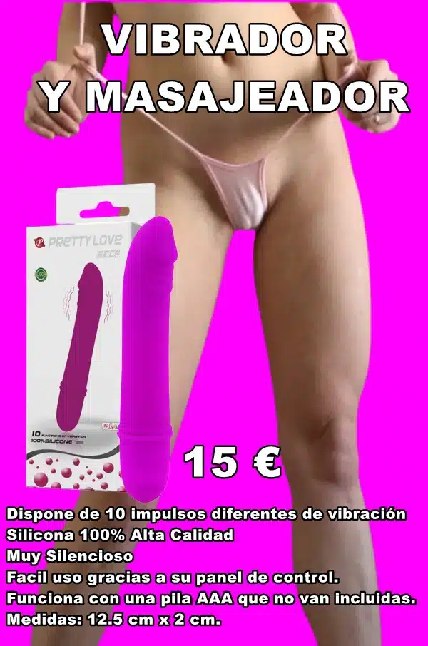 Vibrador mini silencioso