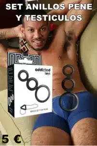 SET ANILLOS PENE Y TESTICULOS