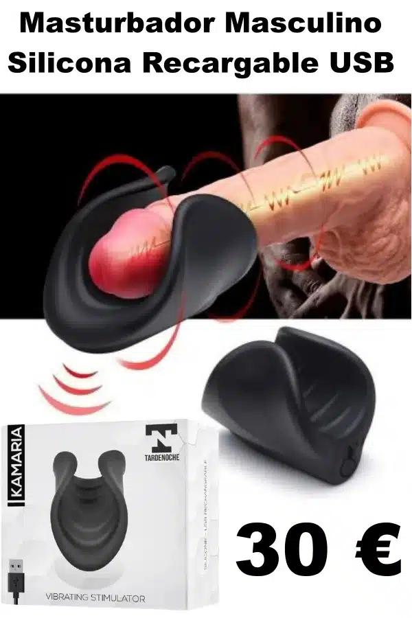 Masturbador mASCULINOSilicona Recargable USB