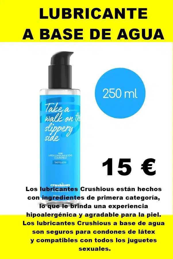 LUBRICANTE A BASE DE AGUA 250 ML