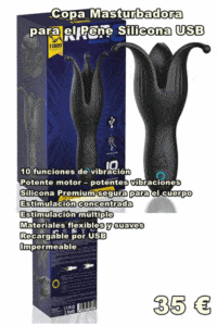 Copa Masturbadora para el Pene Silicona