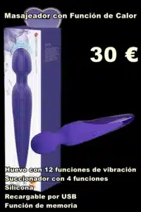 Masajeador con Función de Calor
