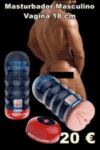 Masturbador Masculino Vagina 18 cm
