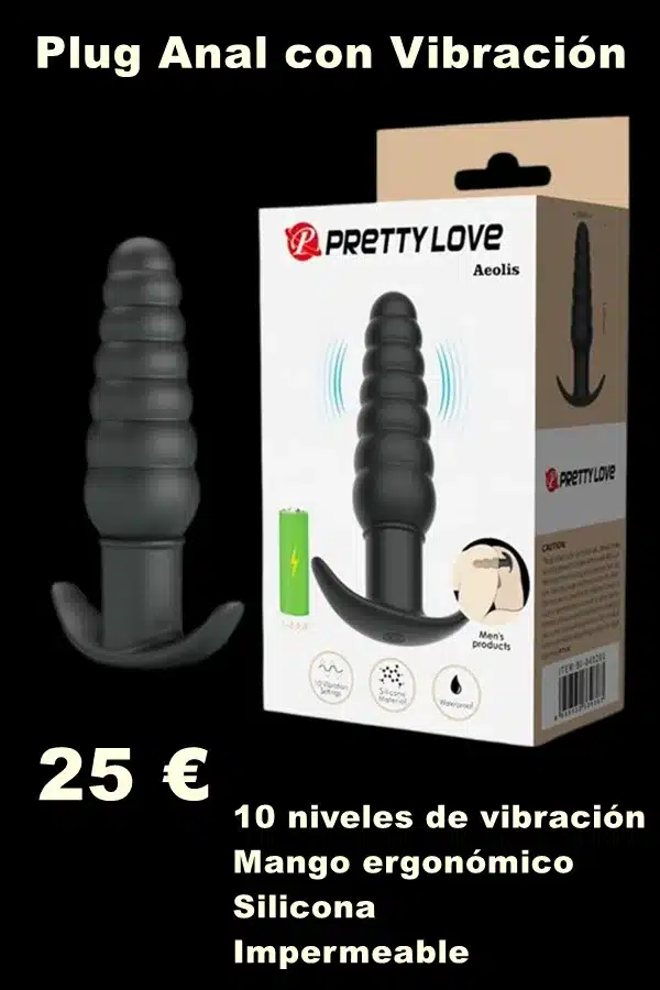Plug Anal con Vibración