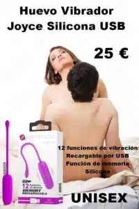 Huevo Vibrador Joyce Silicona USB