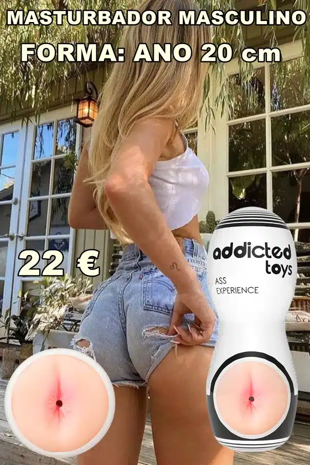 MASTURBADOR MASCULINO ANO 20 cm