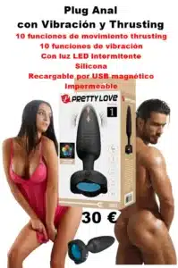 Plug Anal con Vibración y Thrusting