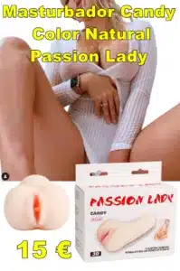 Masturbador Candy Color Natural