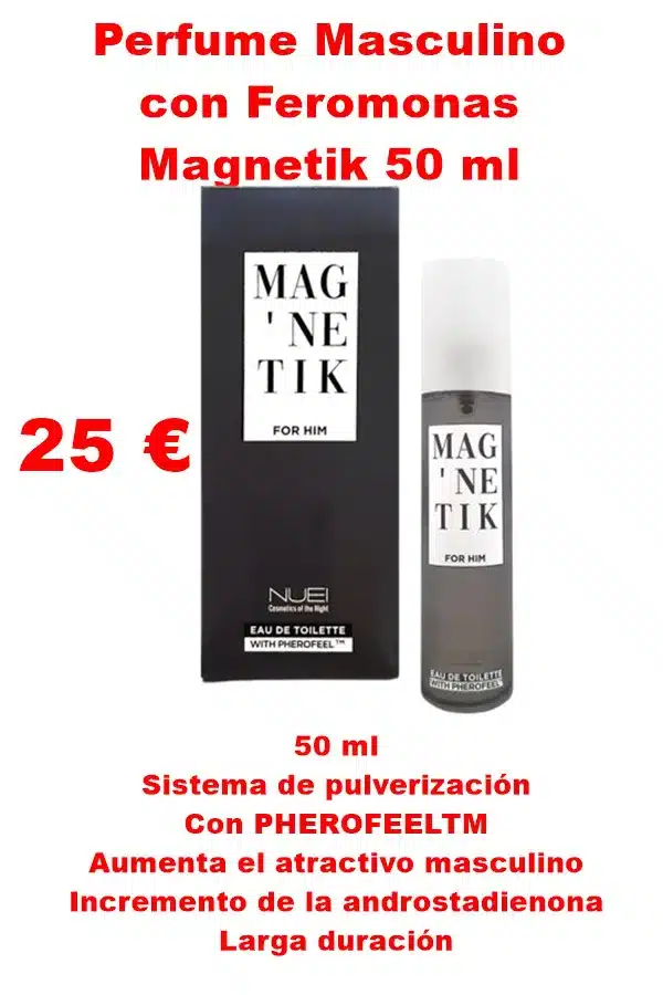Perfume con Feromonas magnetik 50 ml