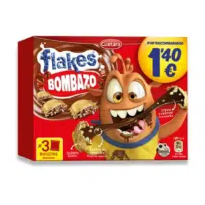 chocoflake bombazo caja 3 x 35g