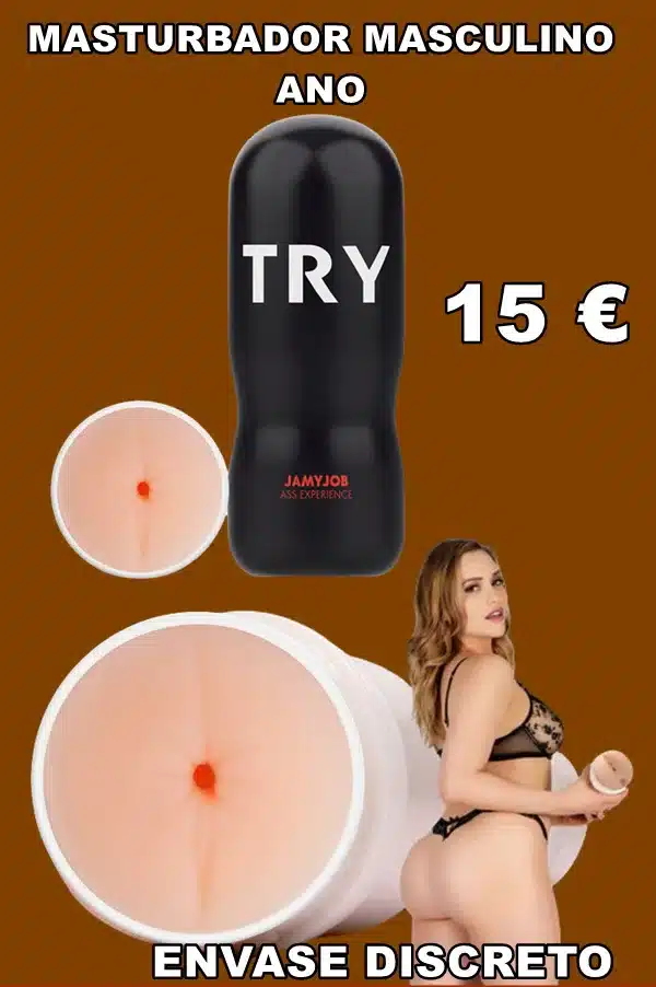 MASTURBADOR MASCULINO FORMA ANO DISCRETO