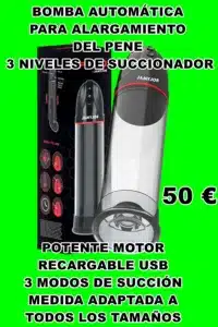 BOMBA AUTOMÁTICA 3 NIVELES DE SUCCIONADOR