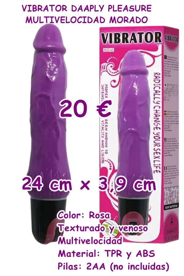 vibrador multivelocidad morado