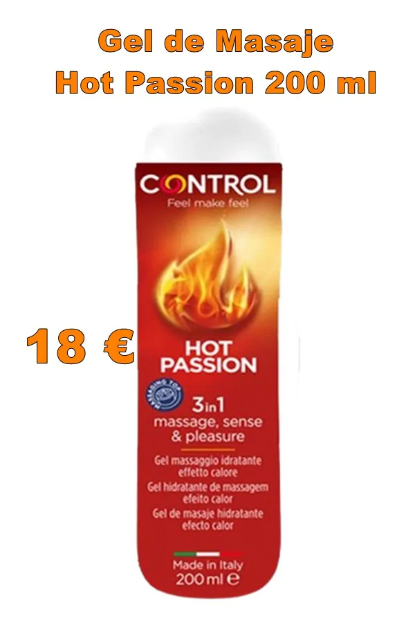 Gel de Masaje Hot Passion 200 ml