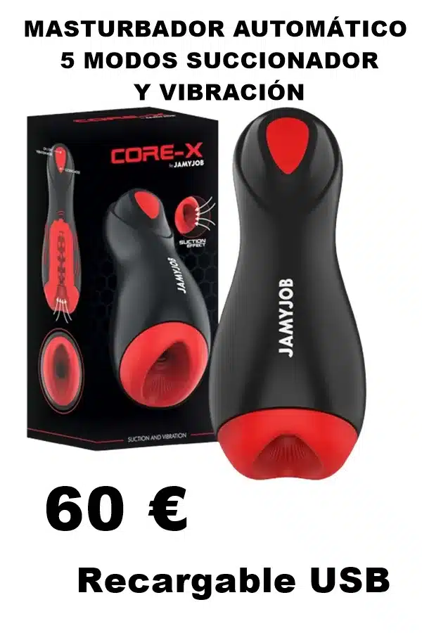 MASTURBADOR AUTOMÁTICO SUCCIONADOR Y VIBRACIÓN