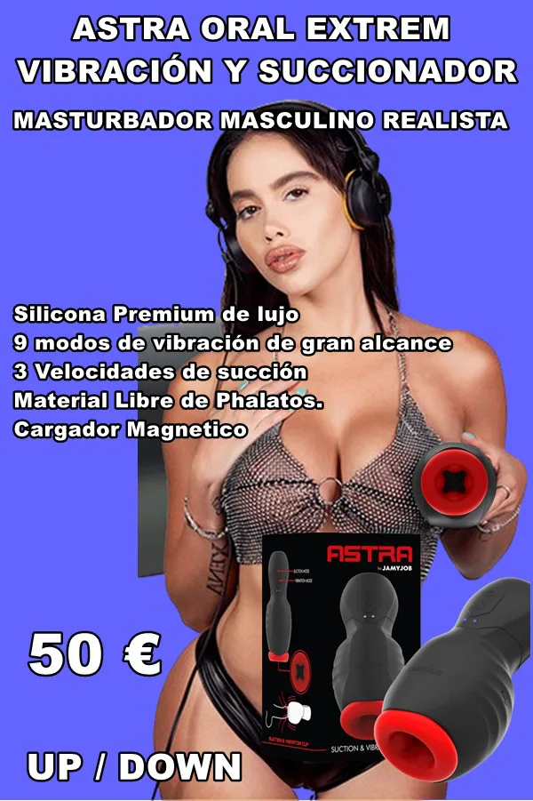 ASTRA ORAL EXTREM VIBRACIÓN Y SUCCIONADOR