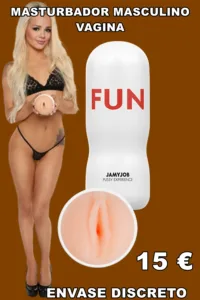 MASTURBADOR MASCULINO FORMA VAGINA DISCRETO