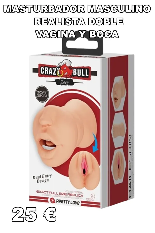 MASTURBADOR MASCULINO VAGINA BOCA