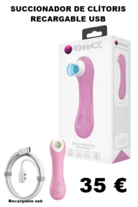 SUCCIONADOR DE CLÍTORIS RECARGABLE USB